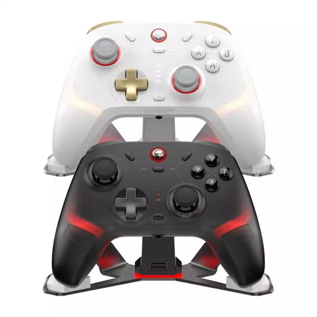 🎮Controle Sem Fio Gamesir Cyclone 2 Com Base De Carregamento | Hall Effect | PC, Android, iOS e Steam - Original