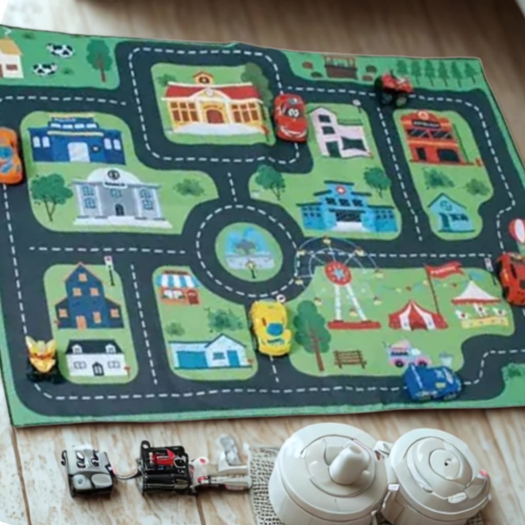 Tapete Interativo Infantil Diversão Brincadeira Tapete Para Brincar - 68 x 90 cm - Outfitter