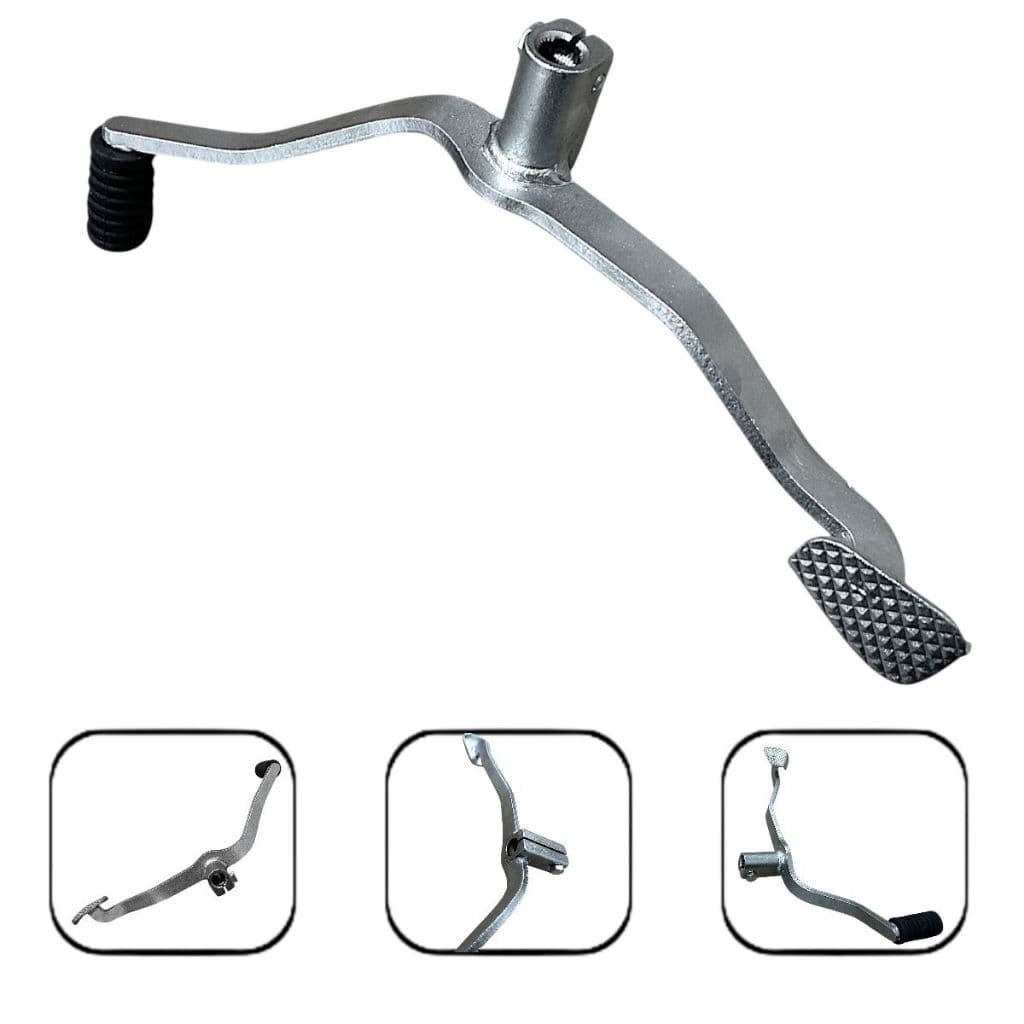 Pedal De Câmbio Completo P/Moto Shineray Phoenix 50 Moby 50 13 A 16