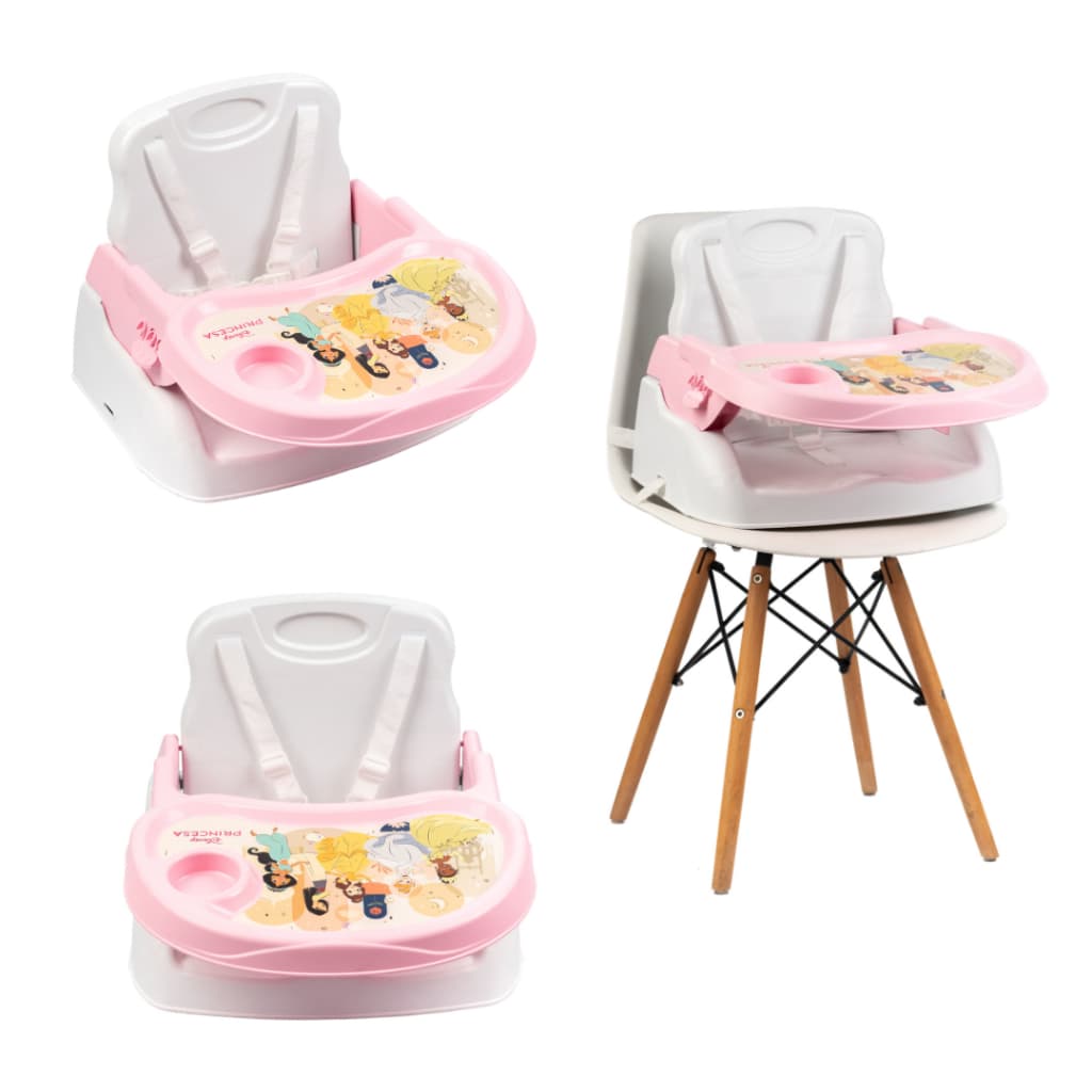 Cadeira de alimentação portátil Booster cadeirão- carros princesas mickey minnie mundo bita - DISNEY