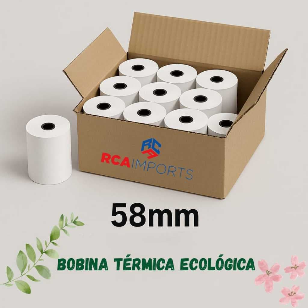 Bobina Térmica 58mm  mini impressora