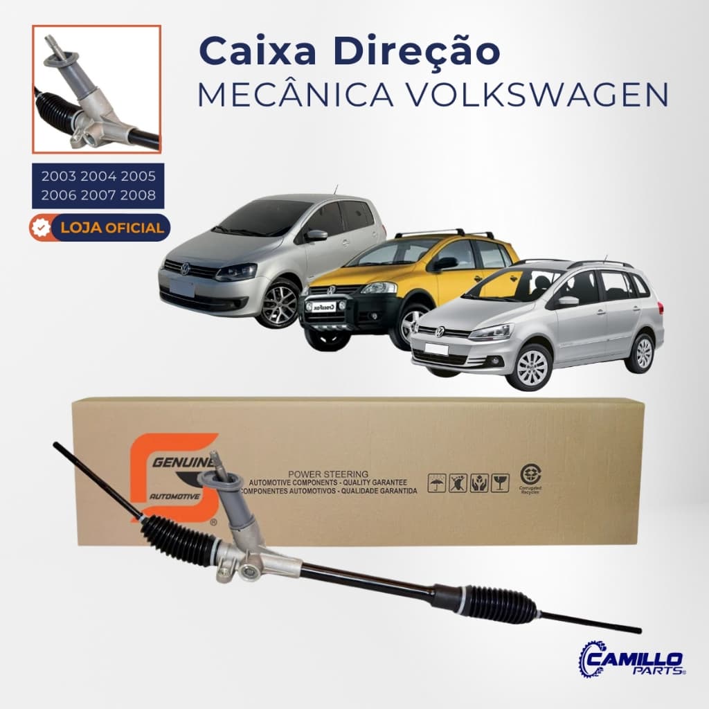 Caixa Direcao Mecanica Fox 2003 2004 2005 2006 2007 2008 09