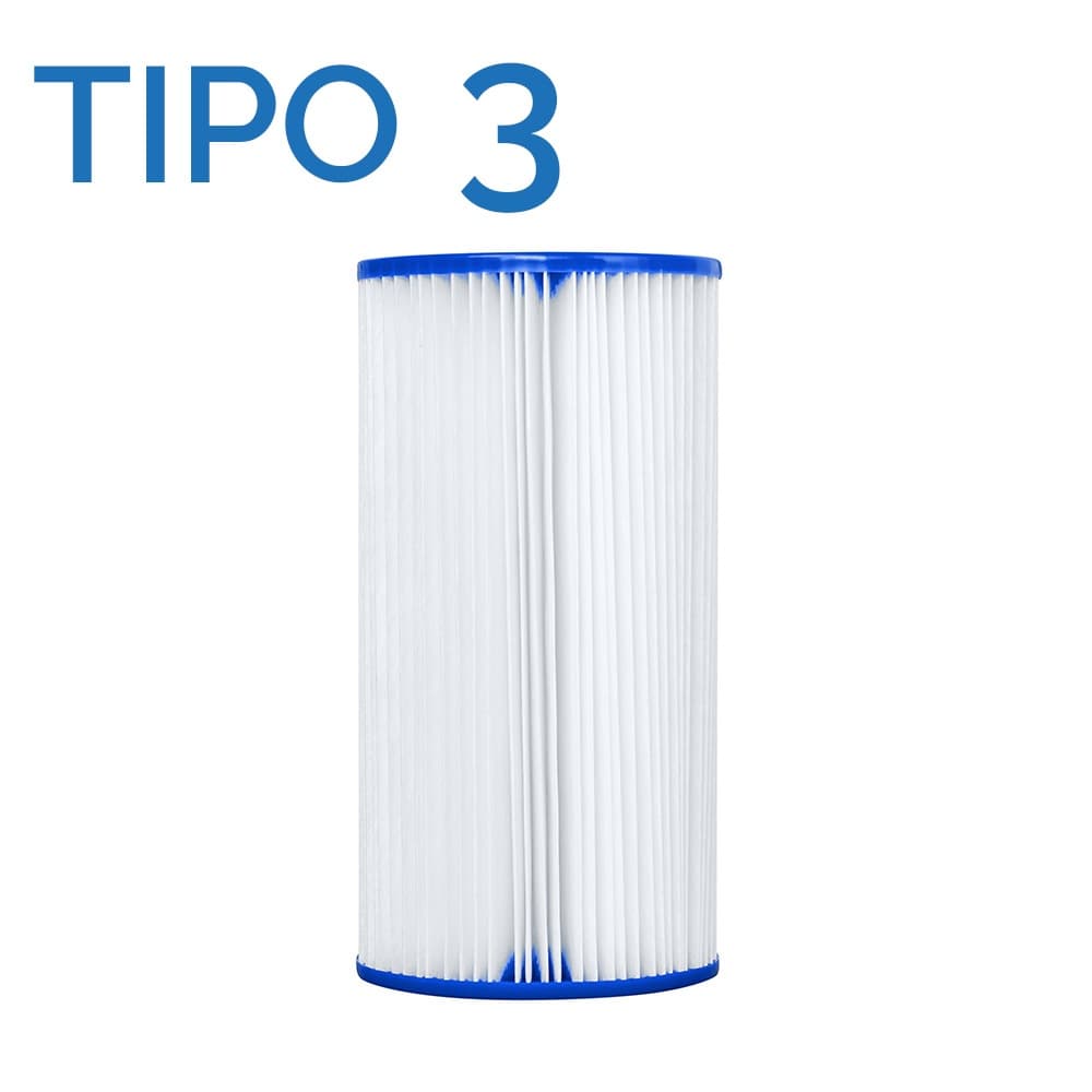 Refil Tipo 3 Para Bomba Filtro de 2006/3028/5600 Litros/Hora Voltagem 220V Bestway