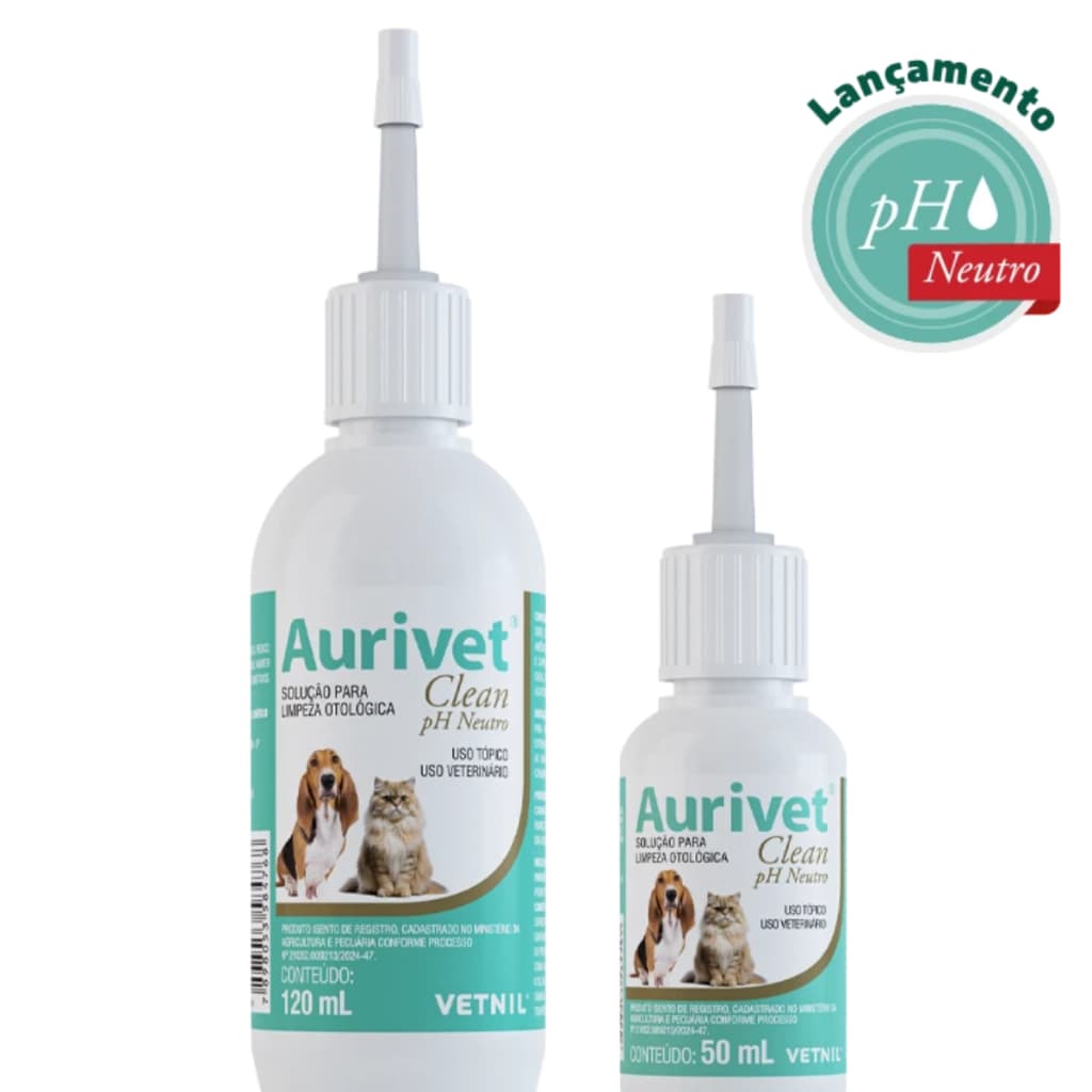 Solução Otológica Aurivet Clean Ph Neutro