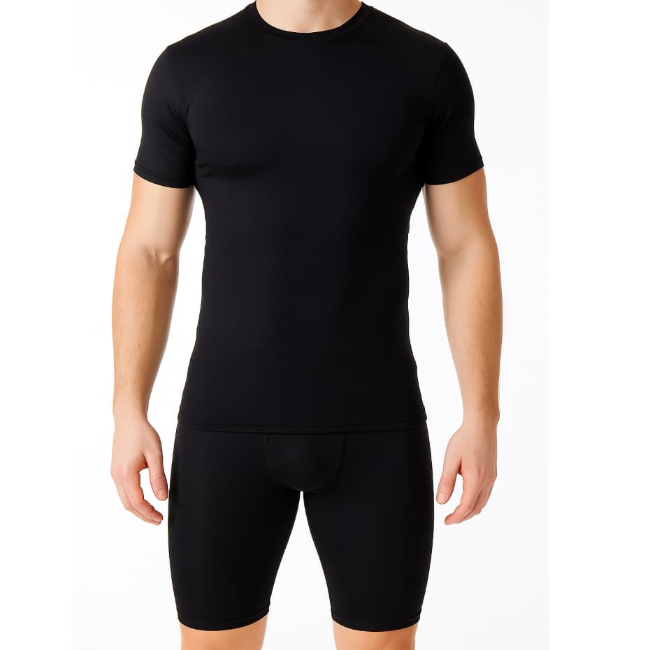 Conjunto Bermuda Termica Camisa Termica Proteção UV Segunda Pele Conforto