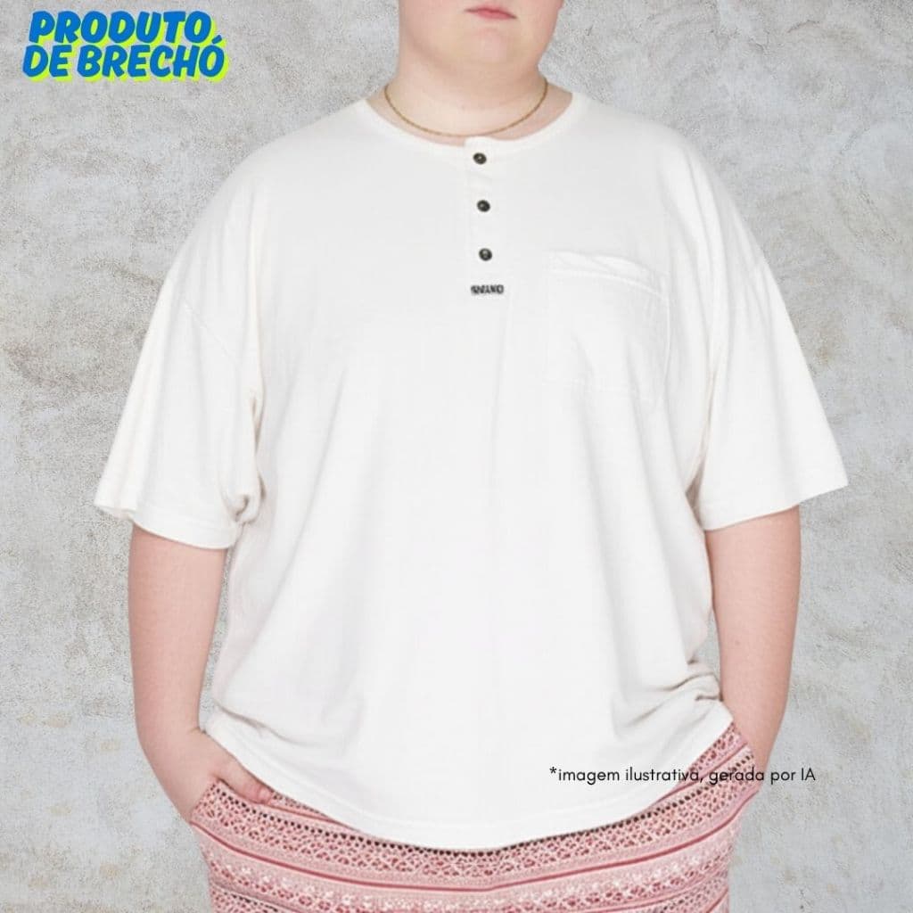 blusa camiseta plus size básica vintage anos 90