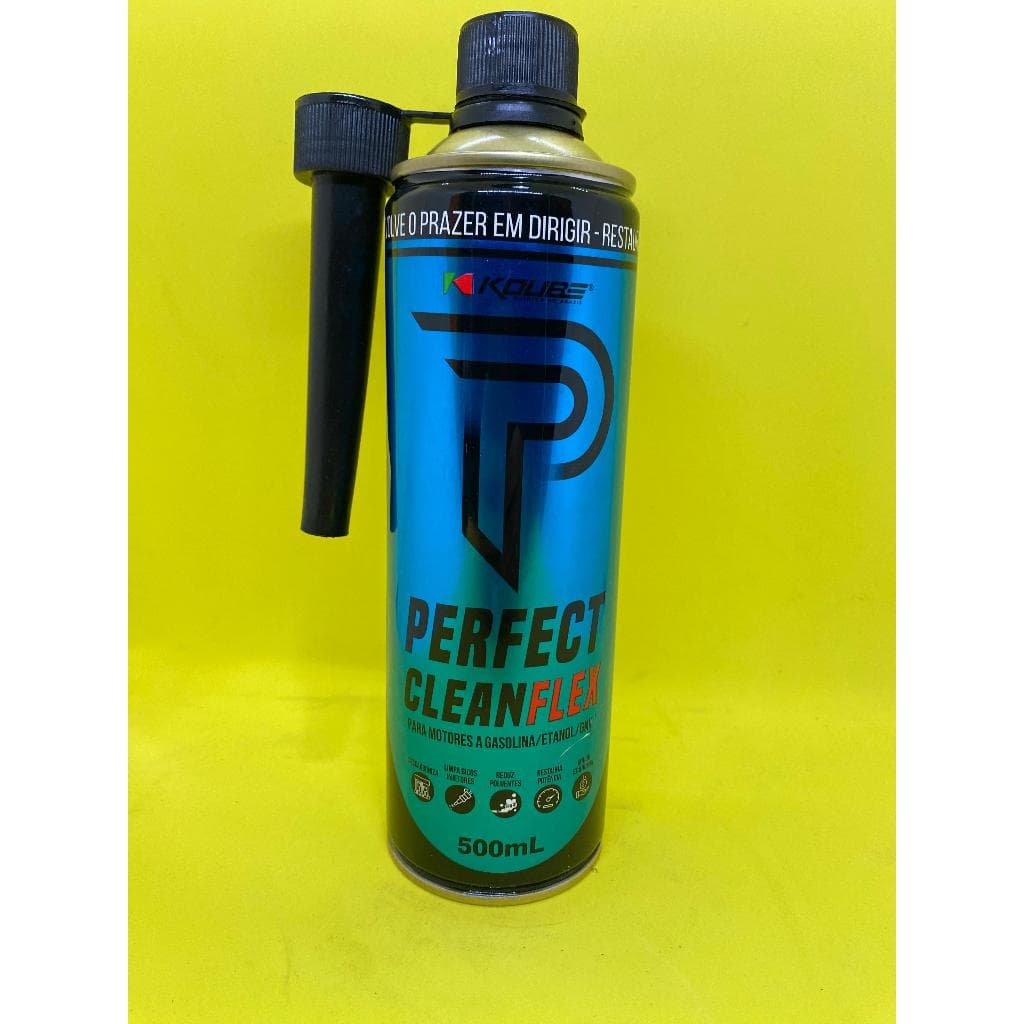 PERFECT CLEAN KOUBE 500ML LIMPA BICOS ADITIVO DESCARBONIZANTE VIA TANQUE RESTAURA POTENCIA MAIS ECONOMIA DE COMBUSTIVEL