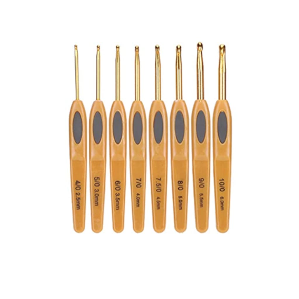 Kit De Agulhas Para Crochê E Tricô Ergotech Envio Rápido Tamanhos na Descrição