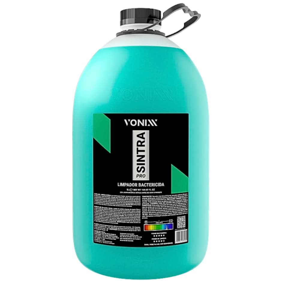 Sintra Pro Limpador Bactericida Automotivo 5L Vonixx
