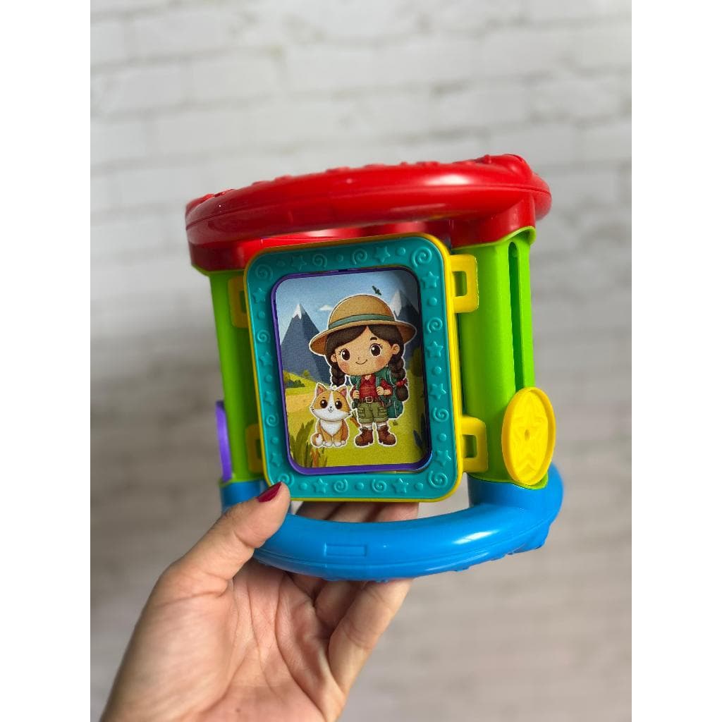 Brinquedo Interativos Educativo Roda de Atividades Interativas Para Desenolvimento Infantil