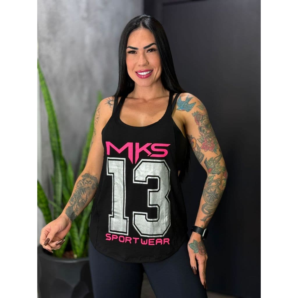 Camiseta Regata Fitness Cavada Academia - 13