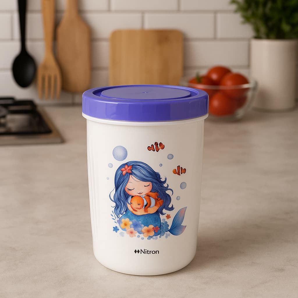 Copo Infantil com Tampa Rosca 420ml de Plástico Resistente Copo  Kids Escolar Multiuso Nitronplast
