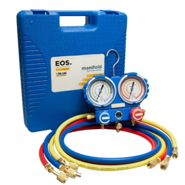 Kit Manifold Maleta Profissional Eos R410a R22 R134a Vmg-2
