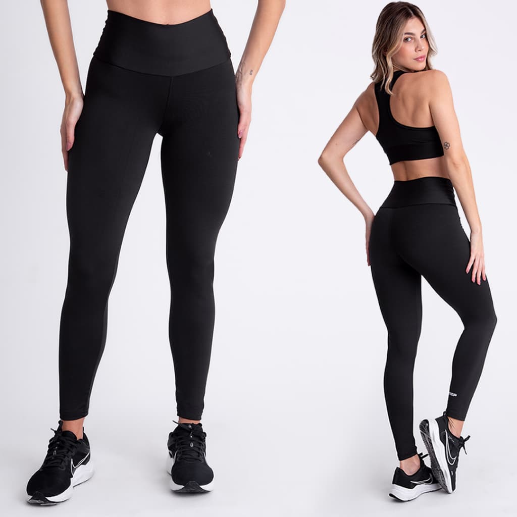Calça Legging Poliamida Cintura Alta Feminina Academia - Strep Fitness