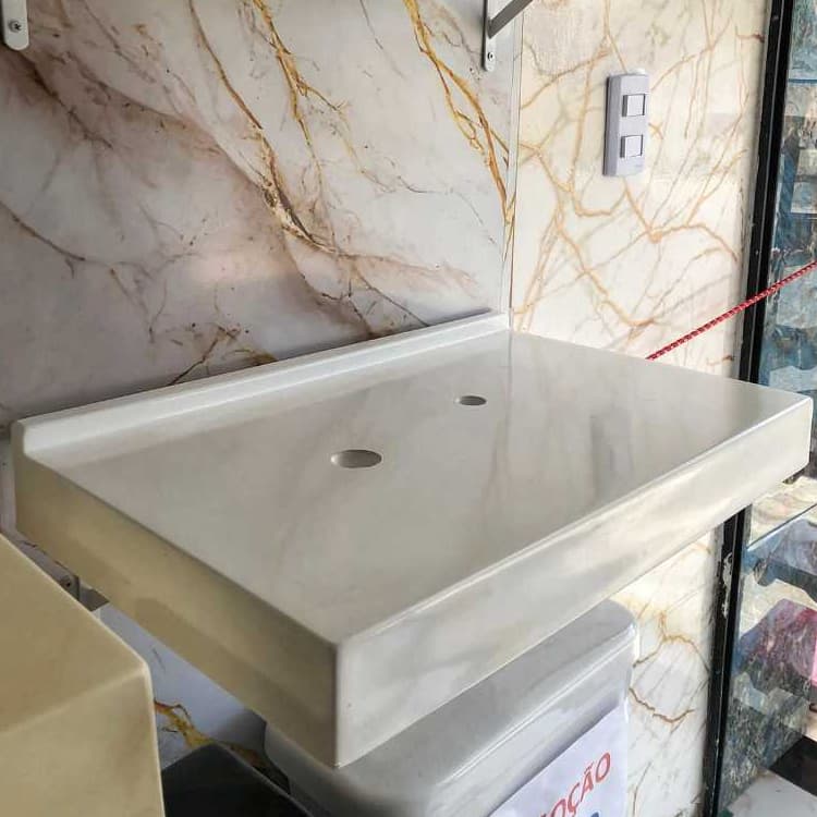 BANCADA 35 X 55 CM PARA CUBA SOBREPOR / BANCADA PARA CUBA DE APOIO / LAVATÓRIO / PIA / LAVABO