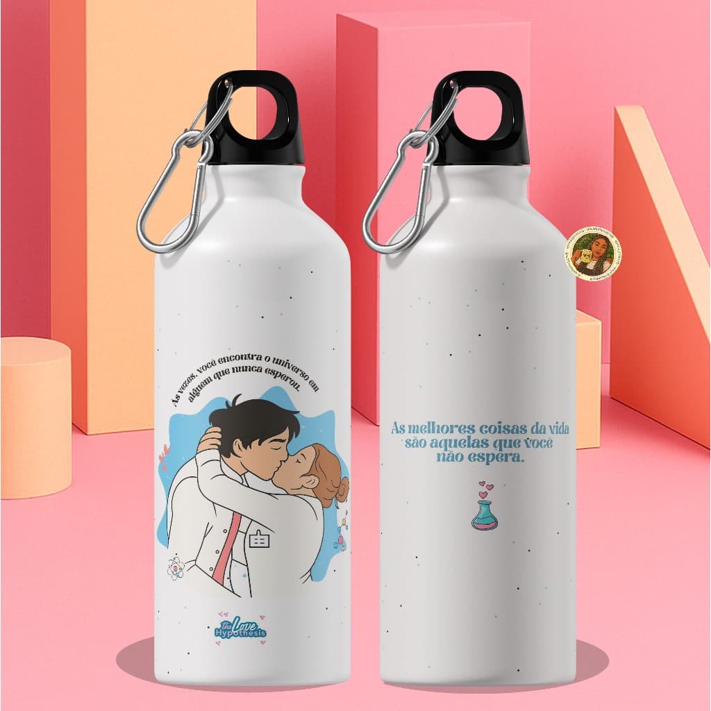 A Hipótese do Amor, Ali Hazelwood / Garrafa Personalizada A Hipótese do Amor, Livro