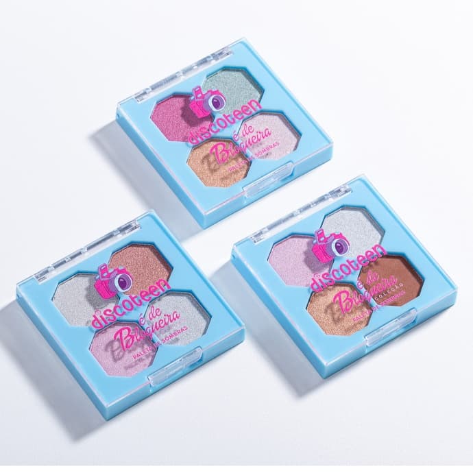 Paleta de Sombras Coleção É de Blogueira - Discoteen