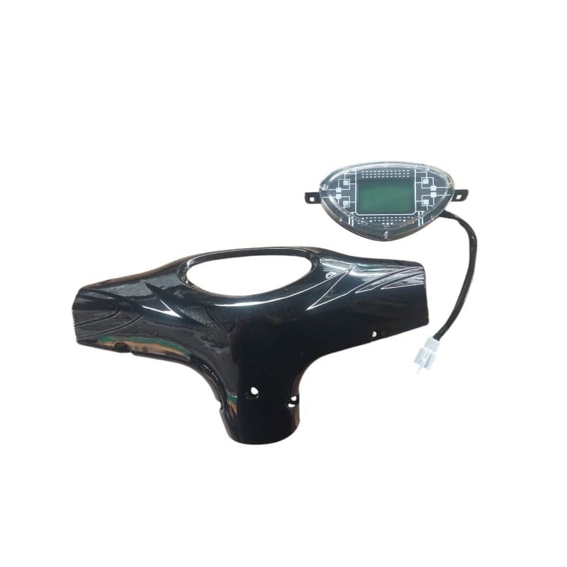 carenagem painel+painel preto digital bike elétrica Souza 48v