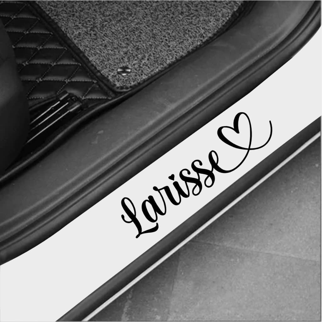 Adesivo Nome Personalizado Moto Carro Soleira Carenagem Vidro Namorada Garrafa Passageiro