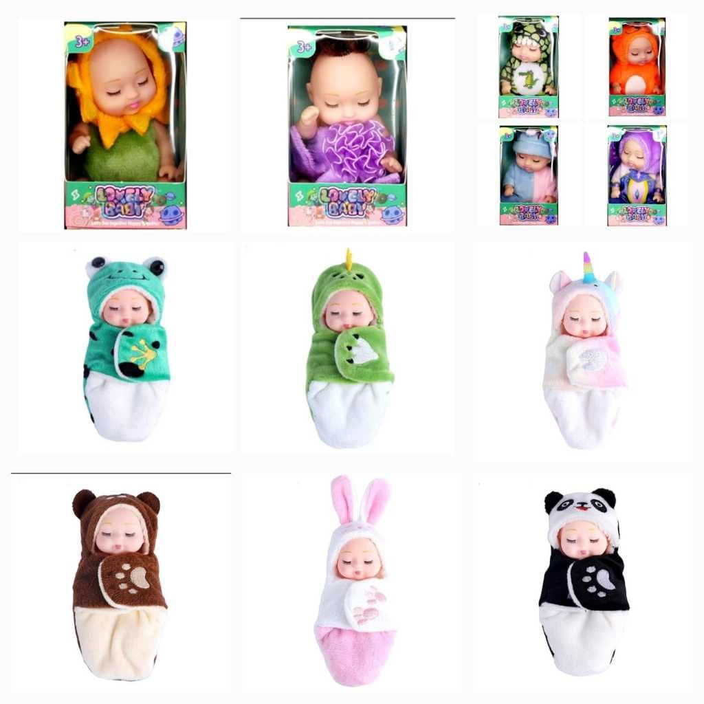 Mini Bebê Reborn Boneca Realista Brinquedo Menina