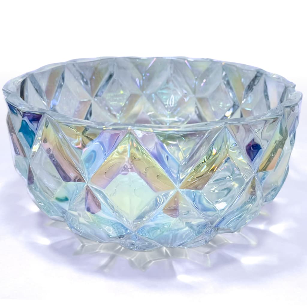 Centro de Mesa Saladeira Fruteira Diamond Furta Cor 25cm