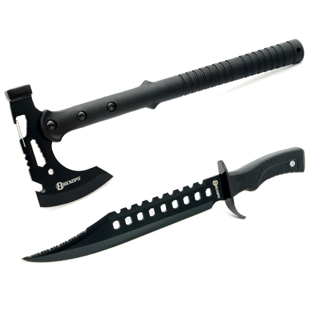 Machado Tático Viking Militar Camping Sobrevivência Acampamento mato THY-7+ Facão Tático Mat K-0521C