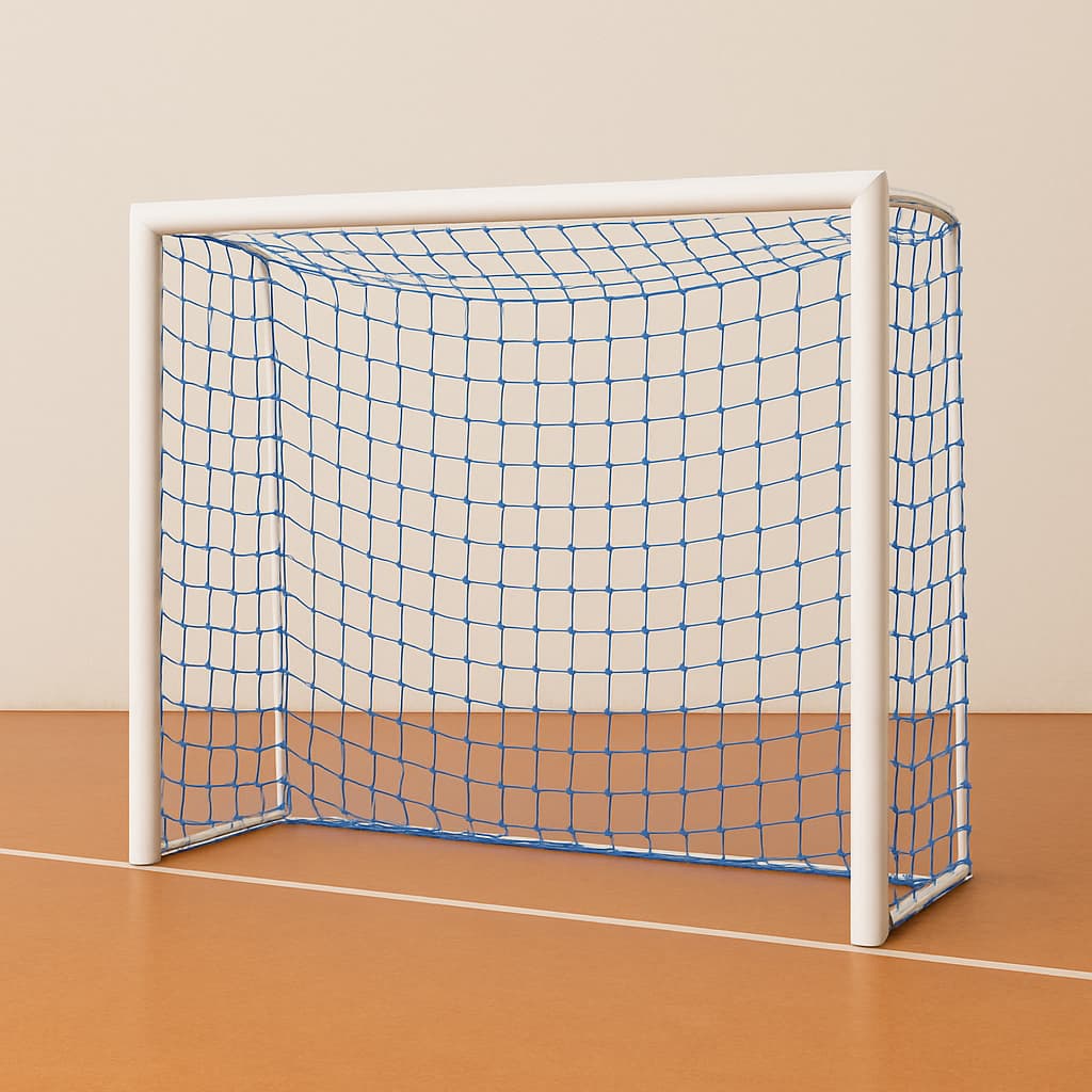 MEIO PAR DE REDE PARA  FUTEBOL DE SALÃO FUTSAL 2MM NYLON NÃO É O PAR TRAVE NÃO INCLUSA