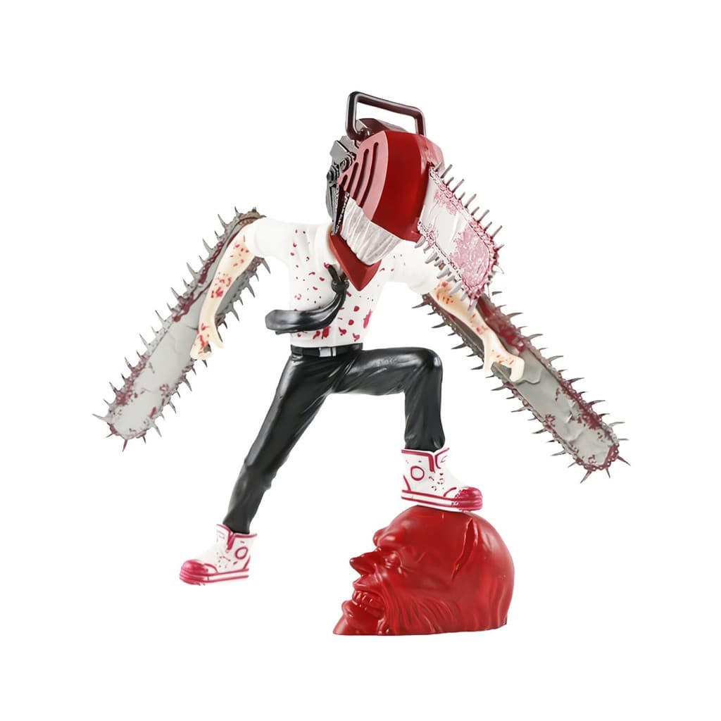 Action Figure Chainsaw Man – Denji com Motosserras – 20cm