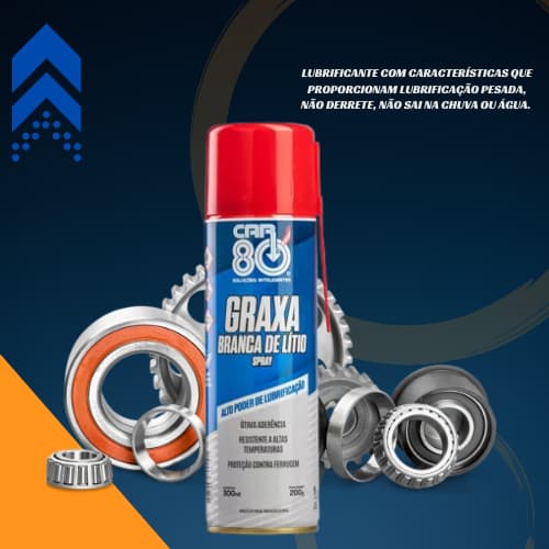 Graxa de Litio Spray Snap On Car80 Branco 300ml