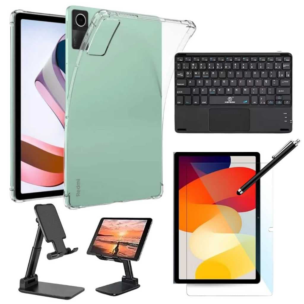 Kit Para Tablet Mi Pad 7 / 7 Pro 11.2' Case + Pelicula + Suporte + Caneta Touch