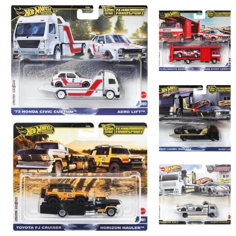Hot Wheels Colecionável Legends Tour Team Transport - 1:64