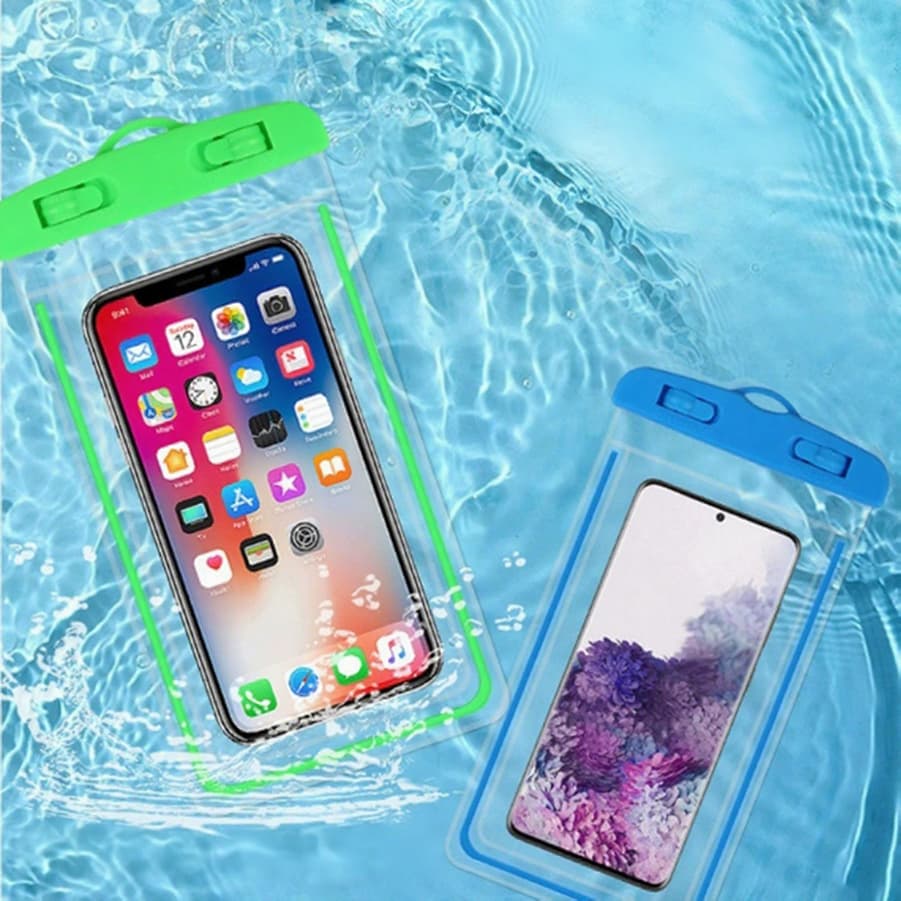 Alta qualidade Bolsa De Telefone Impermeável Luminosa Flutuante-Capa Transparente