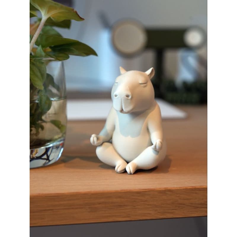 Enfeite de mesa Capivara Zen