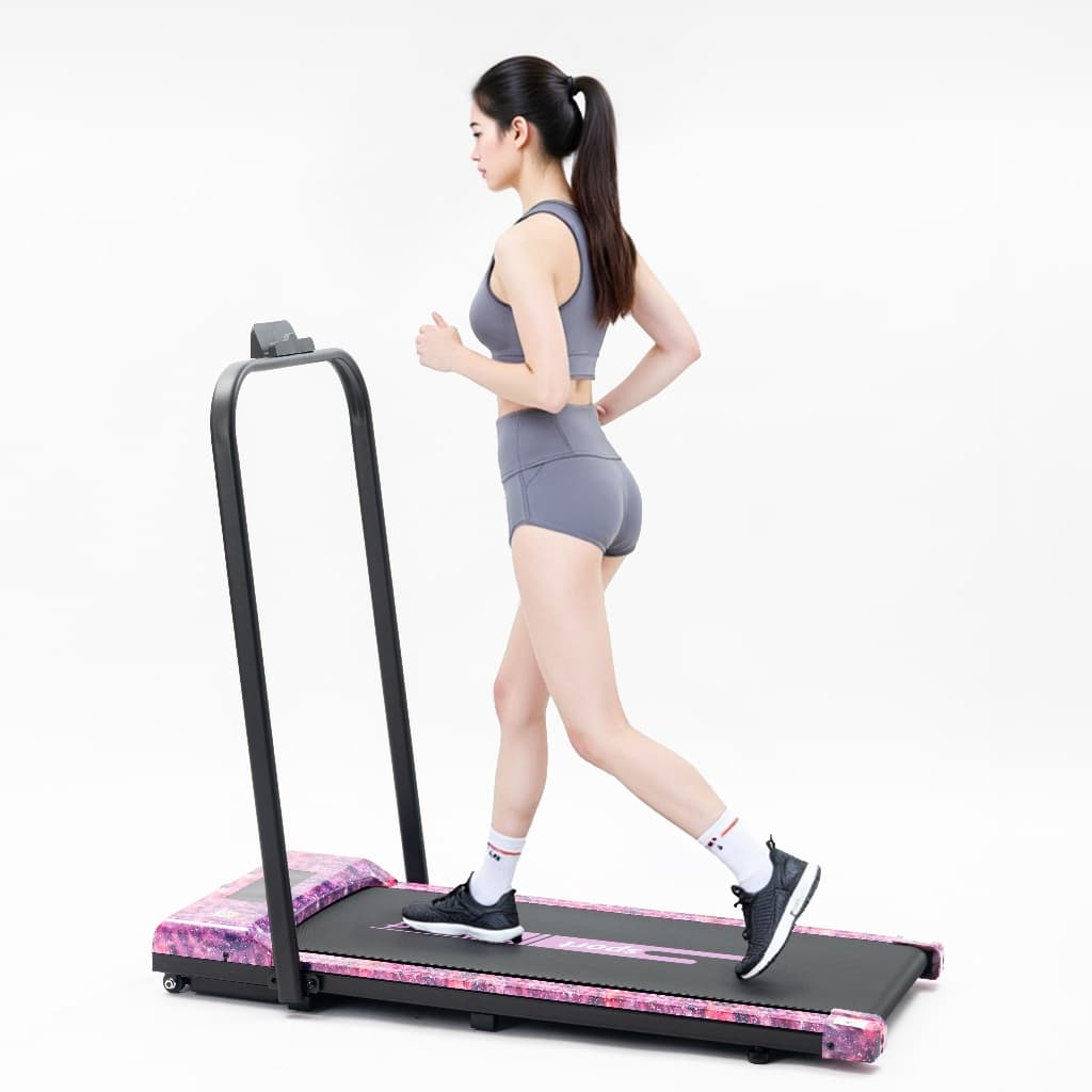 📢🔥Esteira Galaxy Fitness 8 Velocidades - Roxo Mystic com Bluetooth 2.0 e Suporte Celular! FPJ1208PP-110V