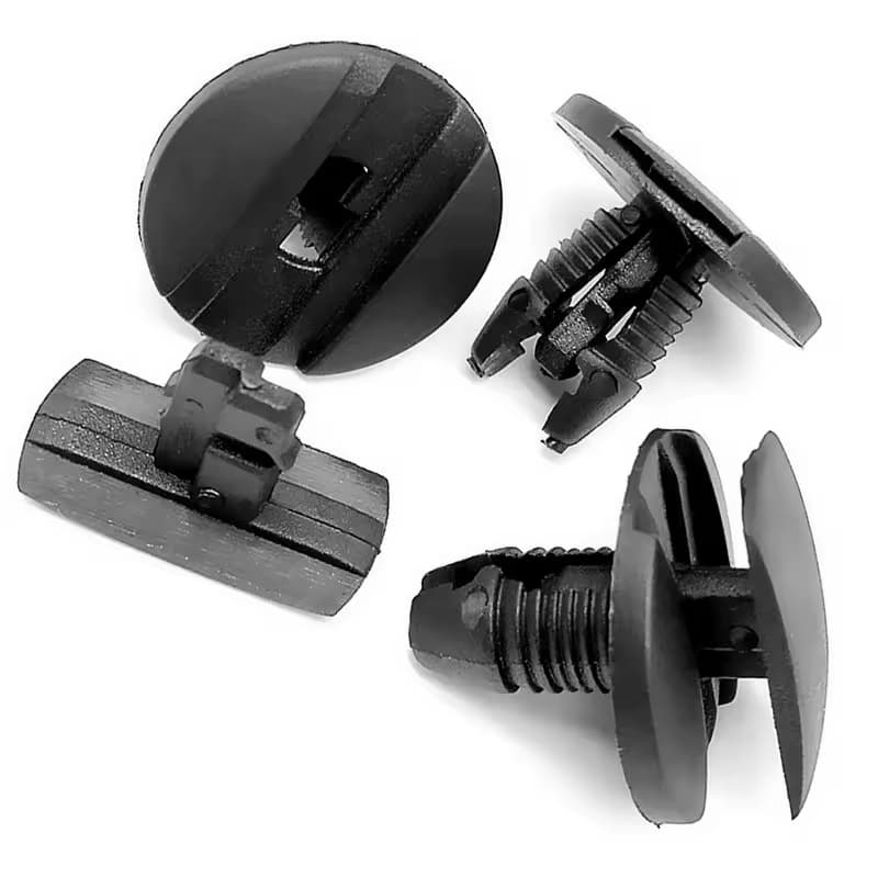 Kit Clipes Fixação Peugeot Citroën – Presilhas Para-choque, Para-lama e Painel em Plástico Reforçado