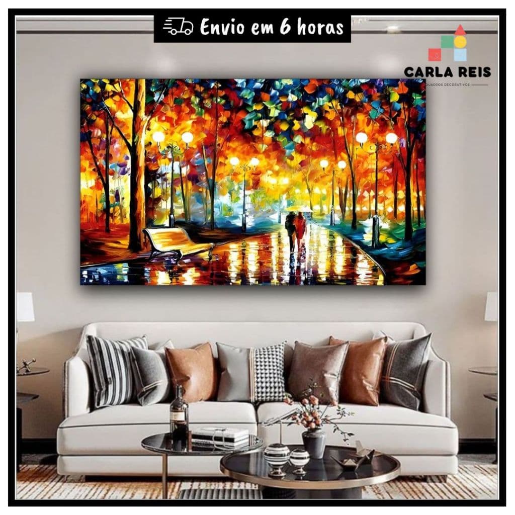 Quadros decorativo 1 pecas casal dorama pintura aquarela luzes quadro para sala quarto escritorio