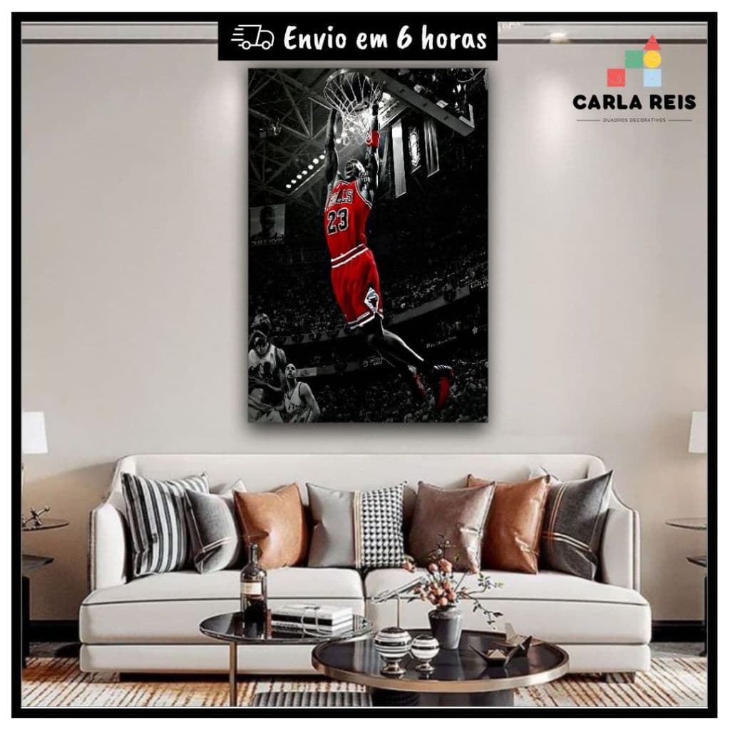 Quadro decorativo 1 peca jogador de basquete arte quadro para sala quarto escritorio