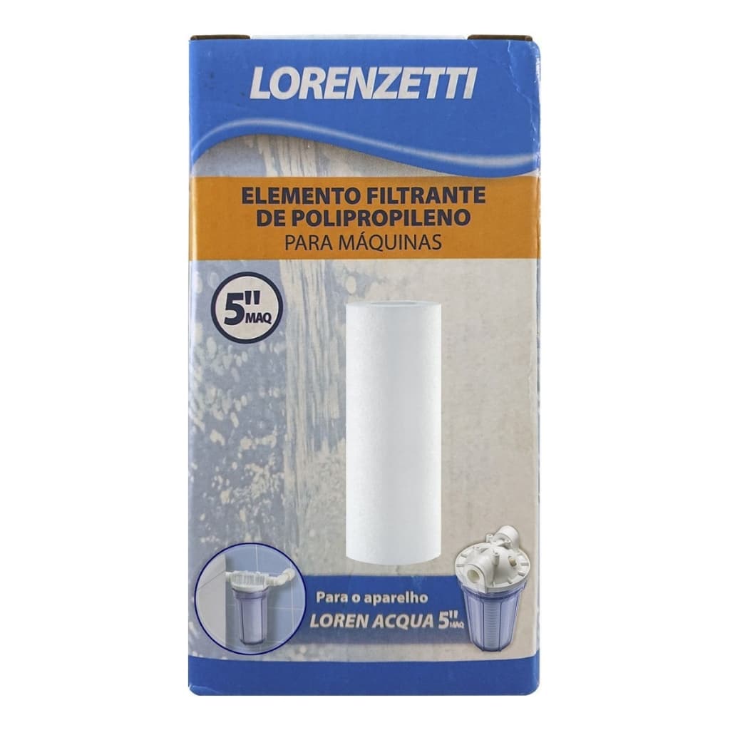 Refil Lorenzetti Filtro Loren Acqua 5 Para Maquina De Lavar