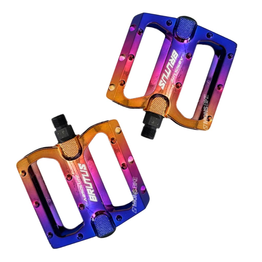 Pedal Absolute Brutus Pedal Plataforma Freeride Dh Enduro Bmx Mtb 9/16 Pedal Brutus Alumínio