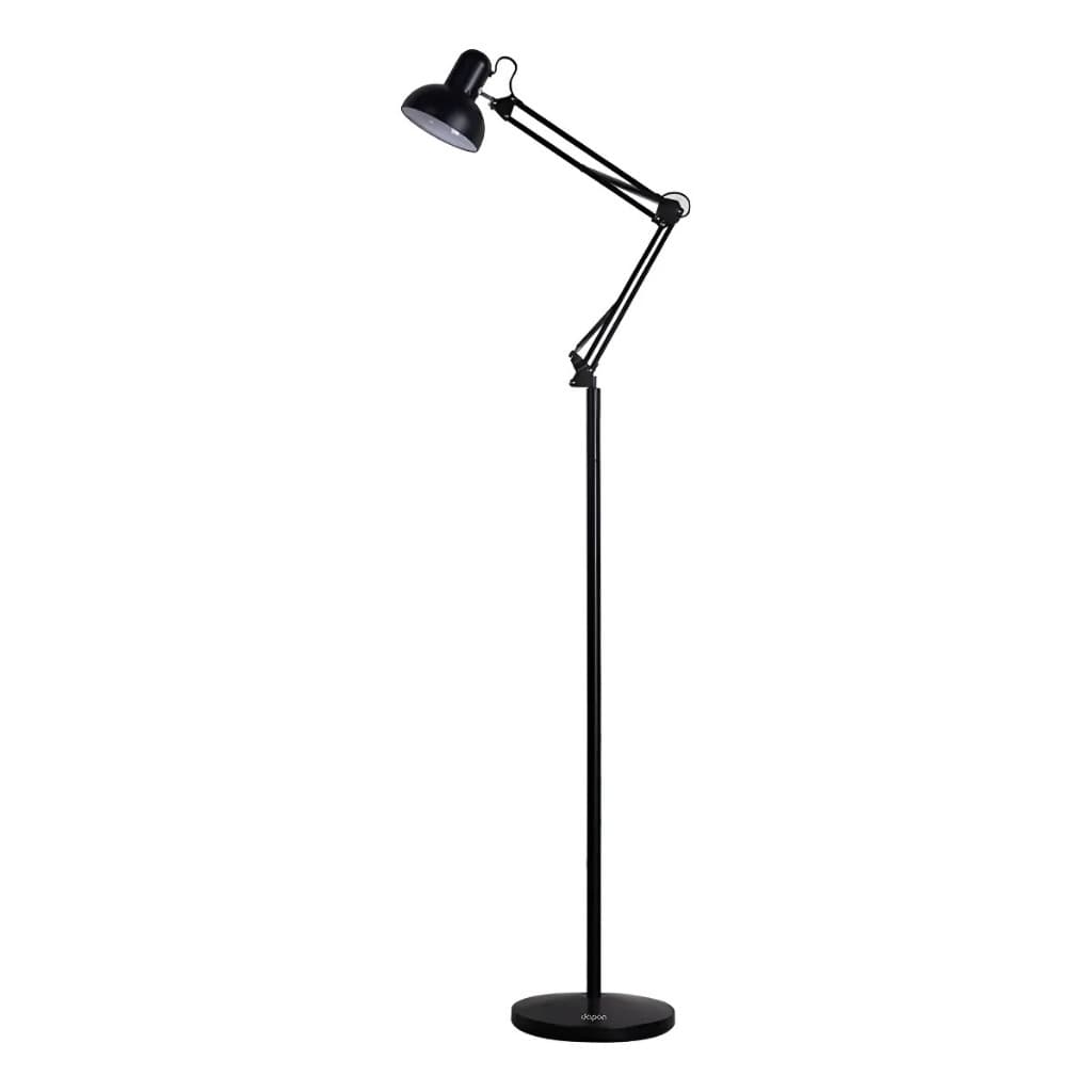 Abajur Articulada Pedestal Luminária De Piso Dapon Flobk-eu
