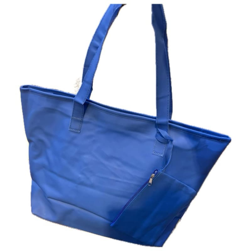 Bolsa Tote Grande Feminina Azul – Espaçosa e Resistente