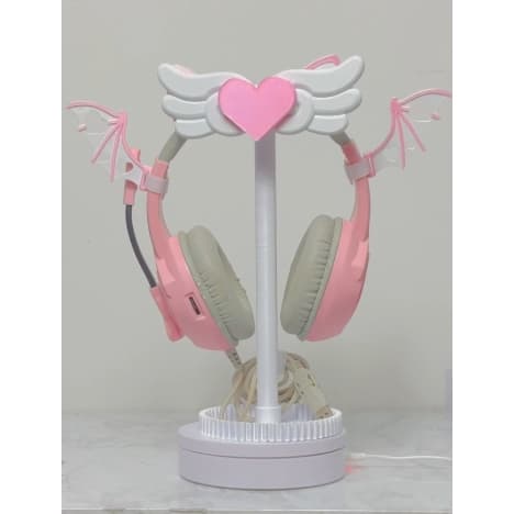 KIT Suporte para headset fone + Orelhas e asinhas para headset fone