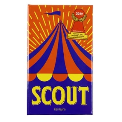 Jogo de Cartas Scout | Rápido e Portátil | 2 a 5 Jogadores | Jogo em Inglês