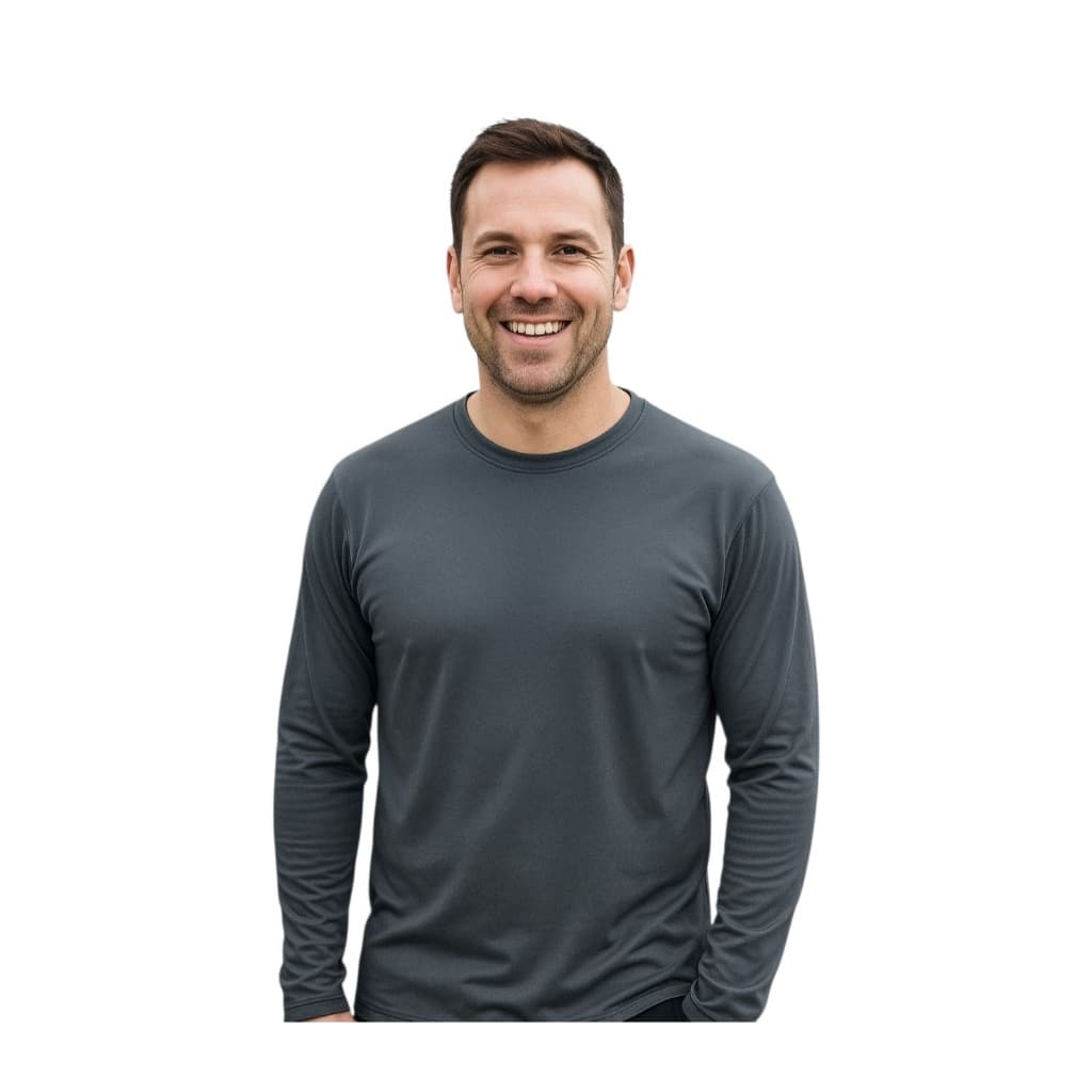 Segunda Pele Térmica Frio Intenso Blusa Gola Redonda Cinza P