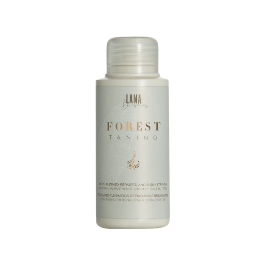 Tratamento Alisante Orgânico Forest Tanino Lana Brasiles 100ml – Vegano e Profissional