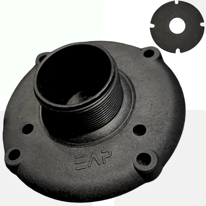 Adaptador De Rosca Macho 1 Polegada Eap Som Automotivo