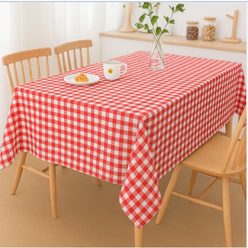 KIT 4 TOALHAS DE MESA XADREZ 1,40 X1,40 FESTA BAR PICNIC TECIDO FINO