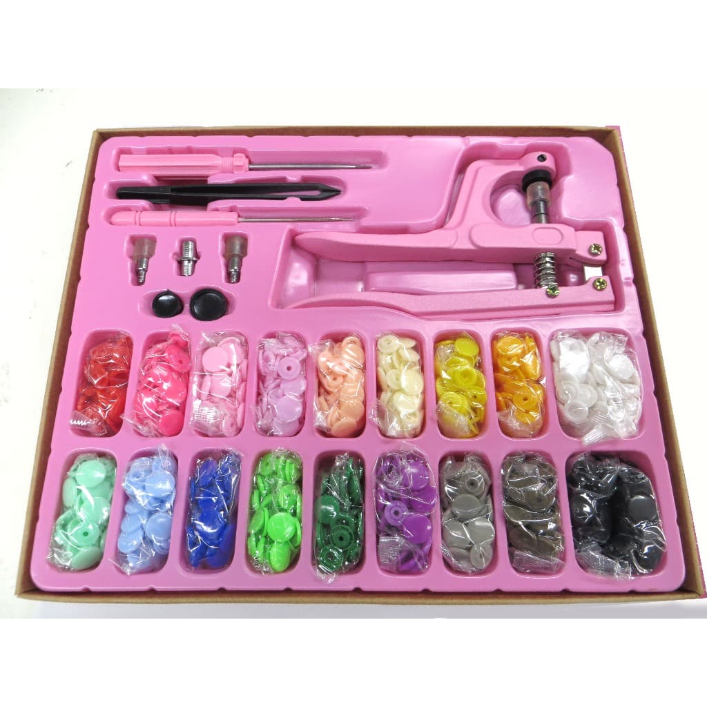 Kit Alicate De Pressão Com Matrizes E Botões