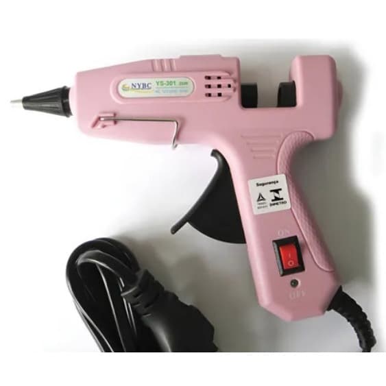 Pistola De Cola Quente Fina Elétrica Profissional Bivolt