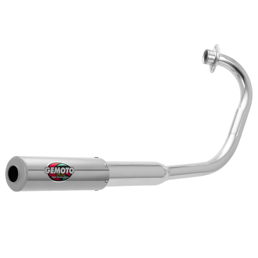 Escapamento Escape Gemoto Para Moto HondaTitan Ks / Es 150 2009 A 2013 / Fan 150 Mix 2010 A 2013